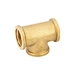 Brass Compression Tee Fittings for copper pipe