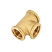 brass compression fitting for pe pipe